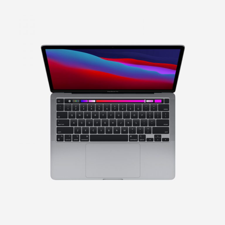 Macbook Pro 13 M1 Space Gray Front